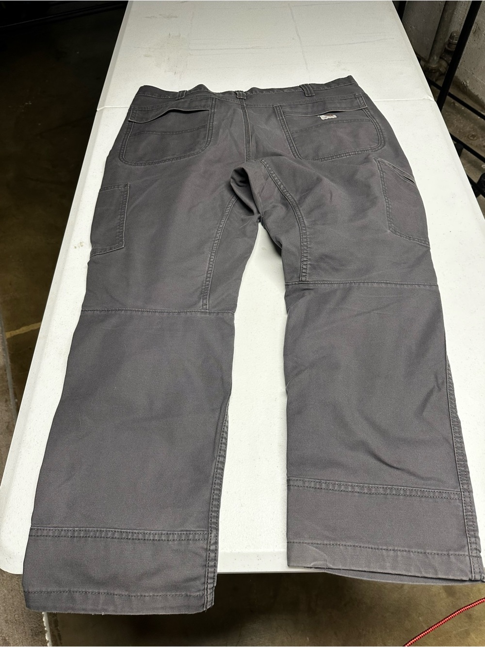Carhartt Men's Cargo Work Pants - Dark Gray